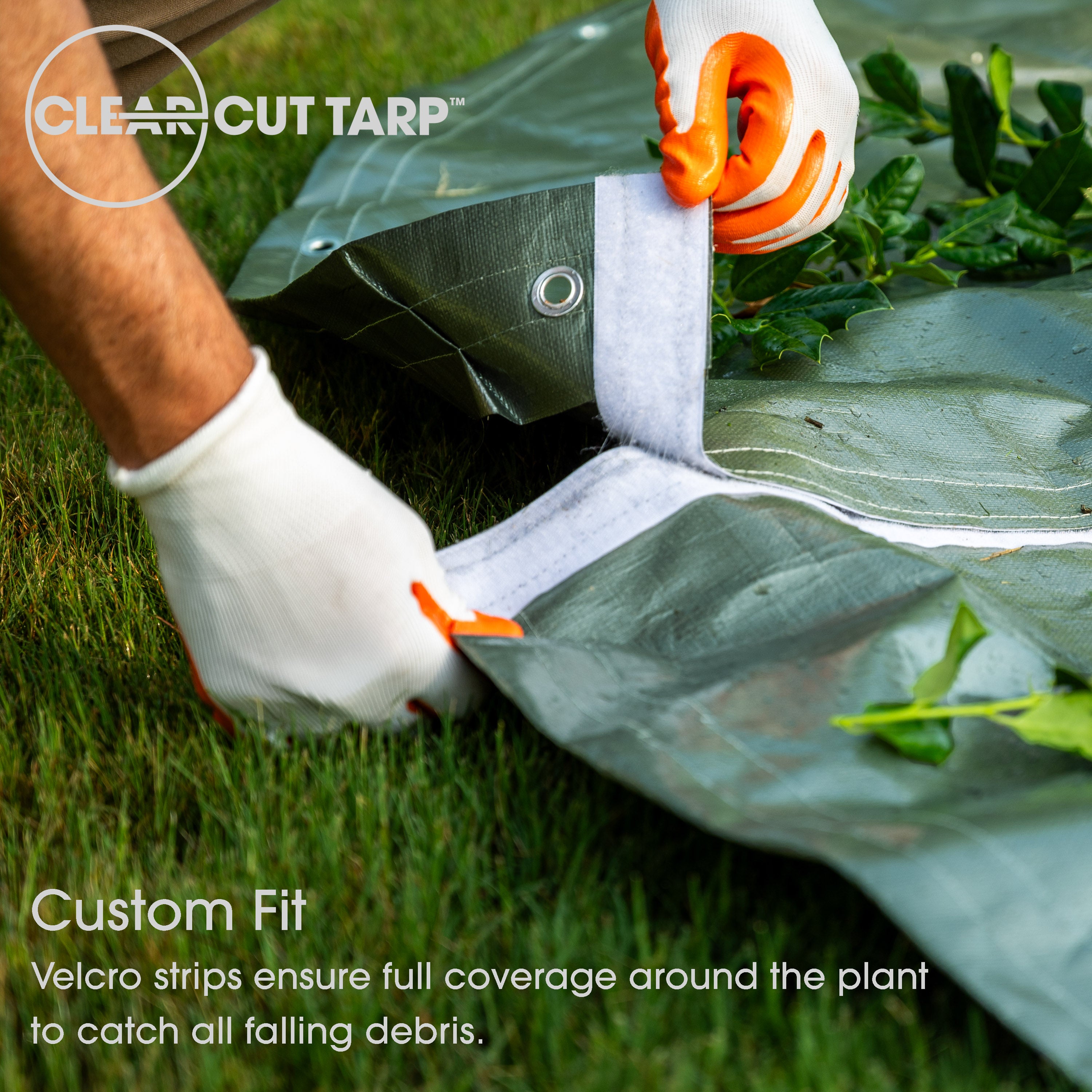 Clear-Cut Deluxe 10 Feet Landscape Tarp