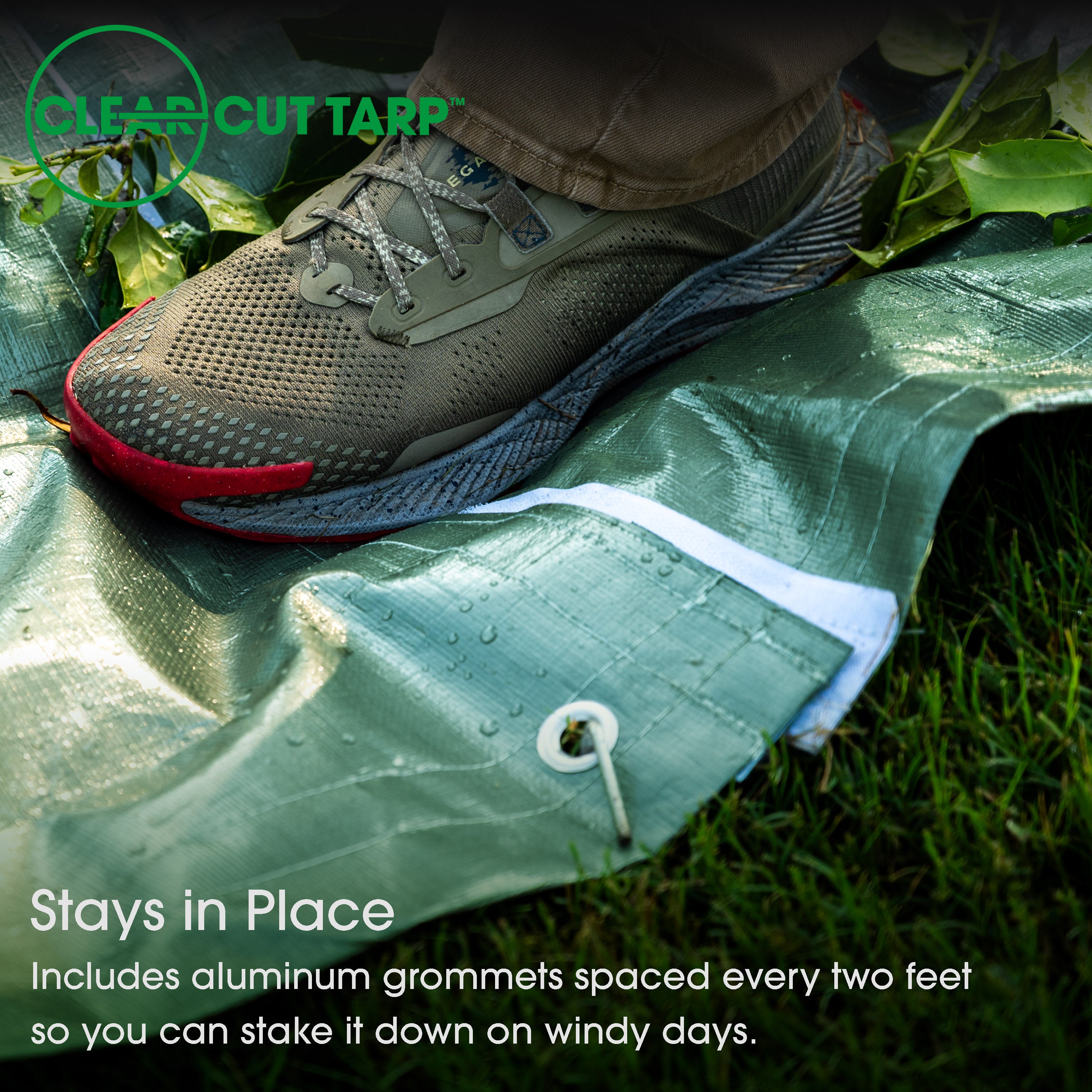 Clear-Cut Deluxe 8 Feet Landscape Tarp